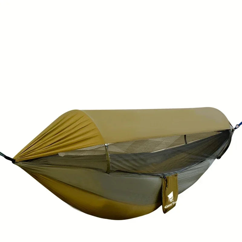 Outdoor Swing Nylon Hammock Tent Outdoor Furniture Survival Camping Equipment Waterproof Durable Anti Mosquito Hanging Hammock