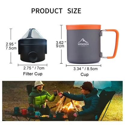 camping travel coffee