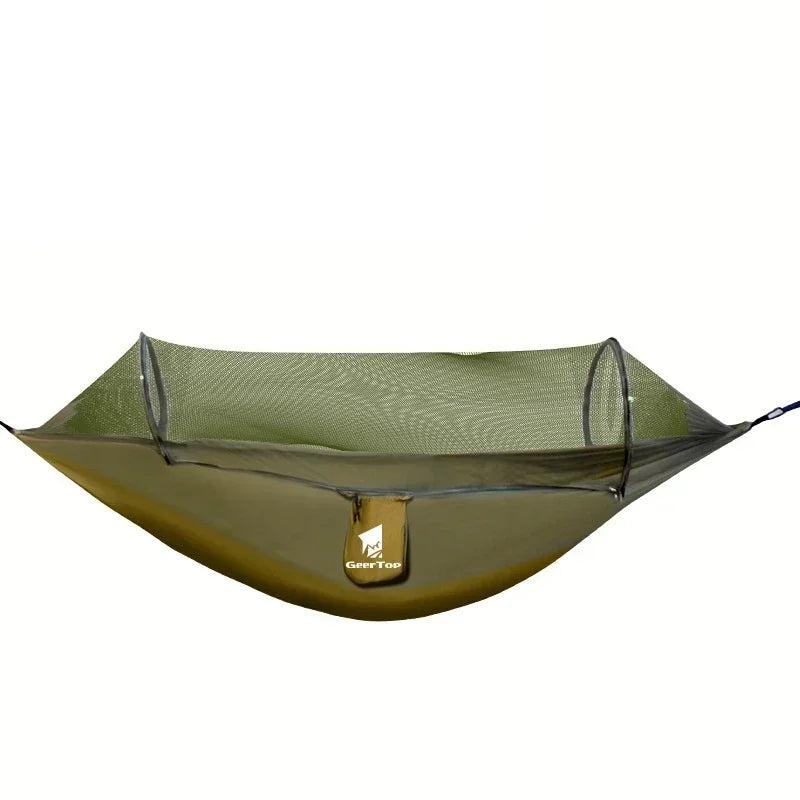 Outdoor Swing Nylon Hammock Tent Outdoor Furniture Survival Camping Equipment Waterproof Durable Anti Mosquito Hanging Hammock