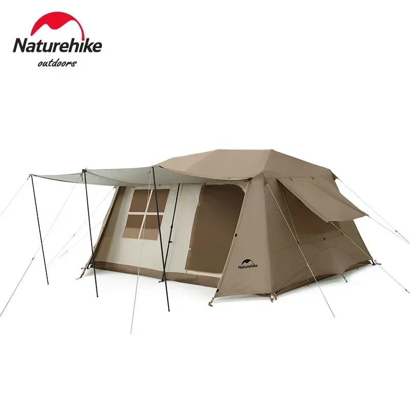 Tent Camping 4 Seasons Awning Room Automatic Party Waterproof Quick Opening Large Trips 8 People Year-round Picnic Beach anti uv